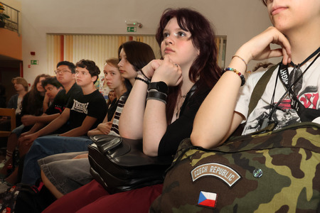 SPREJEM UČENCEV IZ OŠ BRNO ČEŠKA 18 FOTO LJUBO VUKELIČ